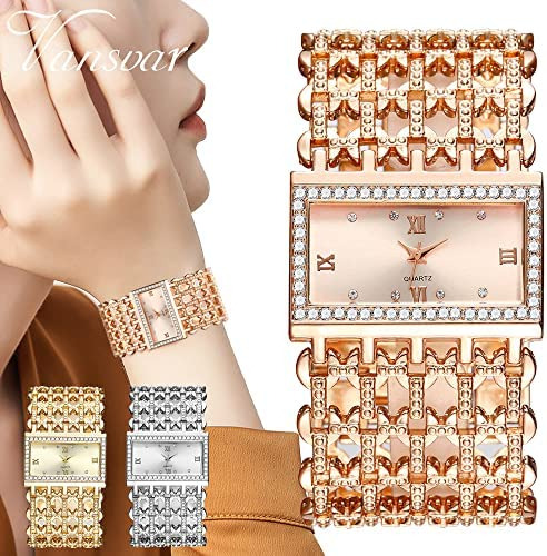 Pulseira Oca Weicam Para Mulheres E Meninas De Luxo Com Mos