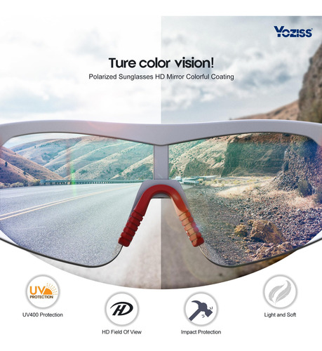 Yoziss Gafas Deportivas Polarizadas De Alto Rendimiento