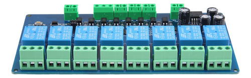 Módulo De Relé Modbus-rtu De 8 Canales Entrada De Conmutador