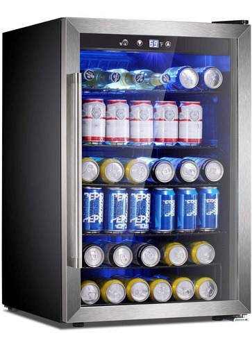 Antarctic Asbr128ss Nevera Minibar Refrigerador 145 Latas