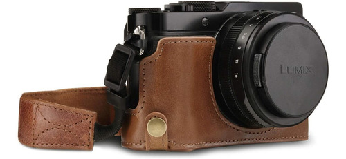 Funda Para Panasonic Lumix Dc-lx100 Ii Megagear Marron