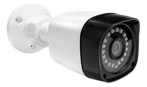 Câmera De Segurança 2mp Bullet Full Hd 1080p 2,8mm Maxcam Cor Branco