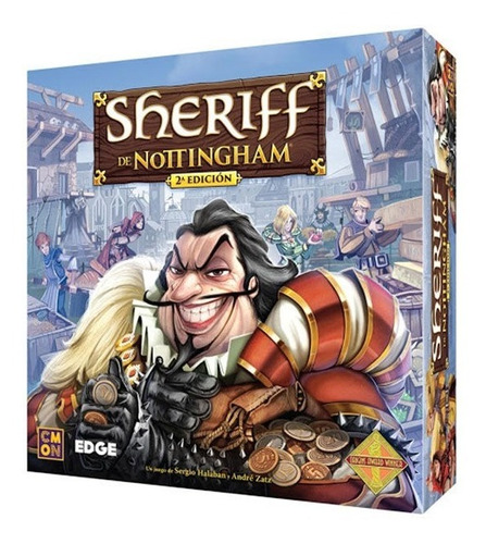 Juego De Mesa Sheriff Of Nottingham 2da Edic Sellado Español