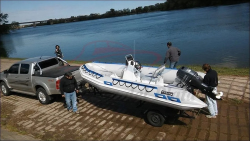 Imagen 7 de 15 de Semirrigido Viking 490 Victory Con Mercury 60hp Elpt 4t