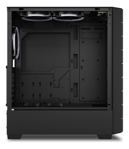Gabinete Gamer Pro Sharkoon Hex 6 Fanes Rgb Rejilla Y Vidrio