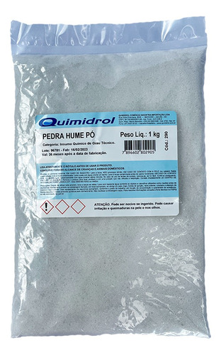  Pedra Hume Pó 1 Kg (alumem De Potássio)