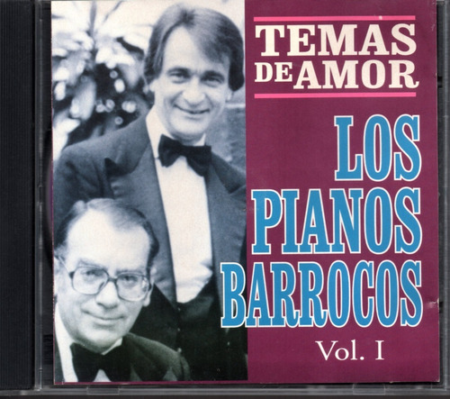 Los Pianos Barrocos/ Temas De Amor Vol 1 Amor Y Cine 2 Cds  