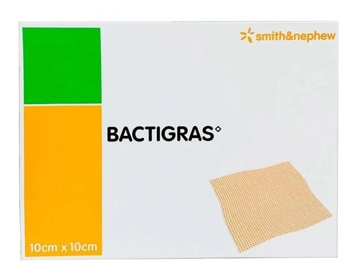 Apósito Bactigras 10 X 10cm - Caja X 10 Unidades 