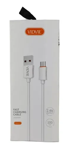 Cargador Cable De Datos Carga Rapida Tipo C Android Vidvie