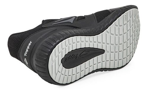 Imagen 7 de 9 de Zapatillas Topper Fast Negro Running 9770