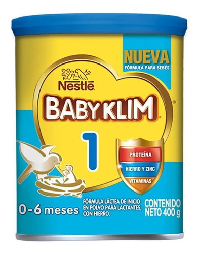 Formula Láctea Baby Klim 1 X 400 Gr