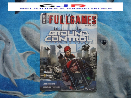 Revista Fullgames 67 - Lacrada Com Jogo Ground Control