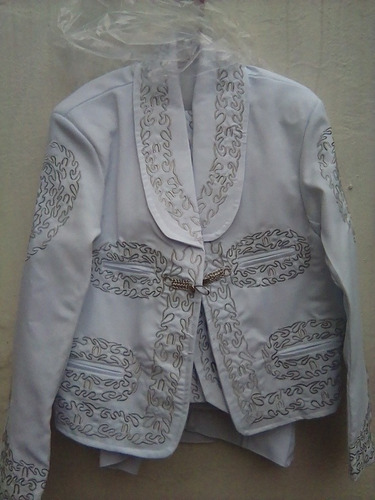 Traje Para Boda Charra Cintura 36 Saco 42  Charro C  Detalle