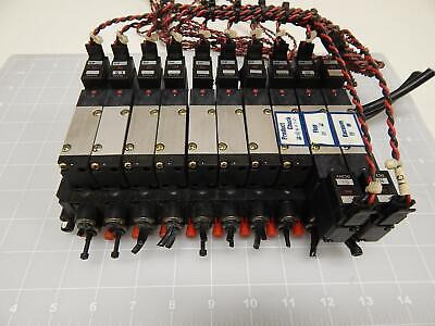 Lot Of 10 Koganei  A180-4e2-cpll-12w Solenoid Valve  T65 Ttj