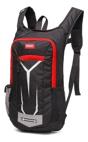 Mochila Running Everlast Trekking Bici Deportes Hombre Mujer Color Negro | Modelo 21376