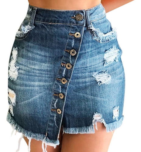 . T Summer Plus Size Shorts Falda De Mujer Minifalda