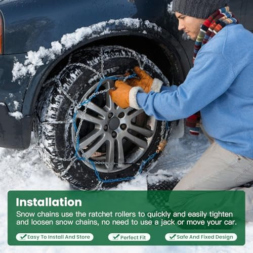 Scitoo Cadenas De Nieve 2 Unidades 265/70-16 Mmg