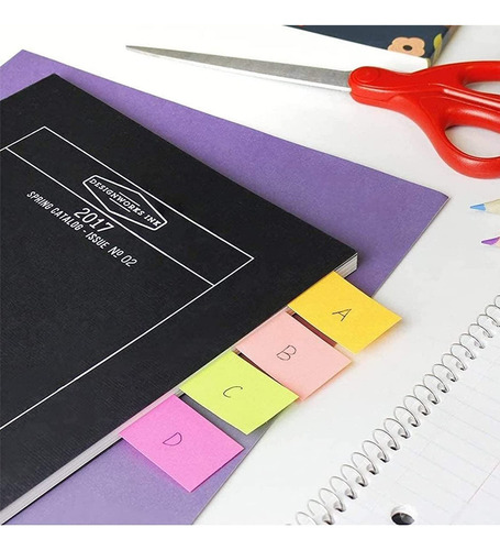 Notas Adhesivas De Colores, Kit De Notas Adhesivas