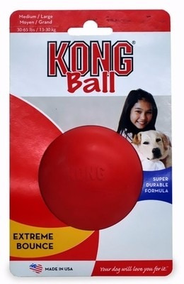 Juguete Pelota Kong Ball. Super Resistente. Perros. M/large