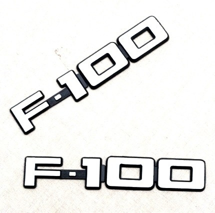 Par Emblemas Insignias Ford F100 F-100