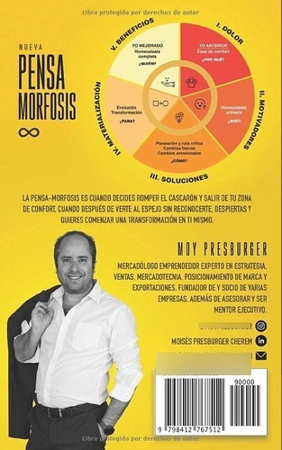 Pensa-morfosis Nunca Dejes De Reinventarte -..., de Presburger, Moy. Editorial Independently Published en español