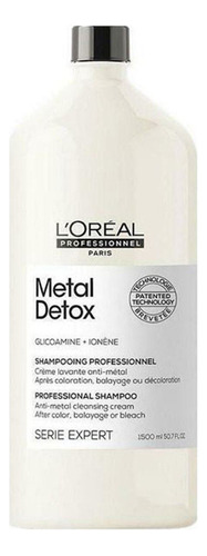 Shampoo Loreal Metal Detox Limpiador Anti Metal 1500ml