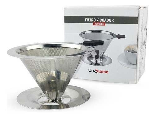 Kit Moedor De Café Elétrico Recarregável Coador Filtro Inox