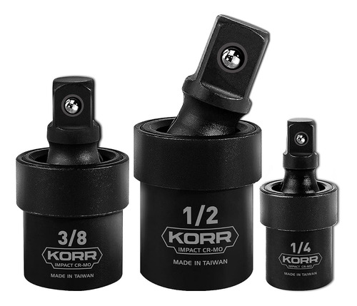 Korr Tools Kss007 Juego De 3 Piezas De Dados Giratorios Uni.