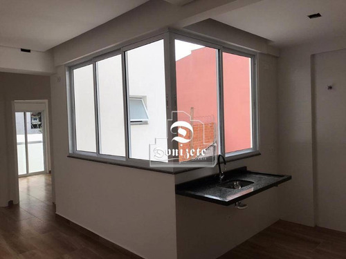 Cobertura Com 1 Dormitório À Venda, 90 M² Por R$ 449.000,00 - Jardim - Santo André/sp - Co10934
