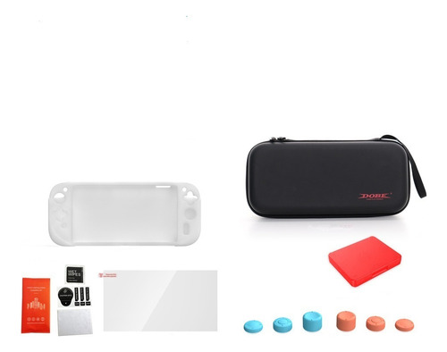 Dlsqkit 10 En 1 Switch2 Estuche+funda+mica+caja Juegos