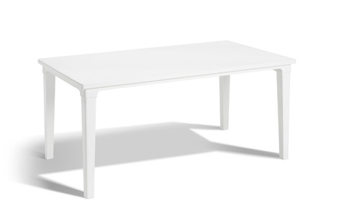 Mesa Jardín  Futura Allibert Blanca 165 Cm