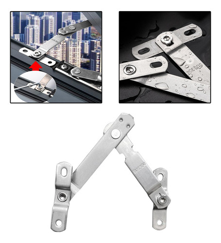 Tf Rolha De Janela Janela Sash Lock Restritor 15,6 Cm X 13