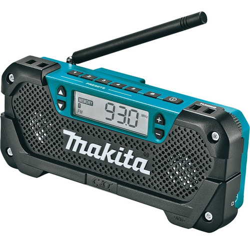 Makita Rm02 Radio Compacto Inalambrico De 12 V Max Bater 