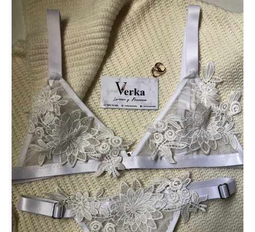 Conjunto De Lenceria Fire. Verka Lenceria 