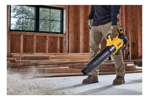Soprador De Folhas Dewalt Dcbl722 A Bateria 20v 5ah Xr Biv