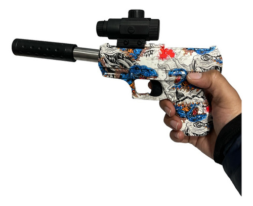 Pistola Juguete Balines De Gel Modelo Grafiti