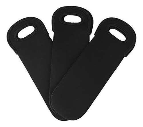 3pcs Funda Protectora Botella Vino Mangas De Viaje Aisladas