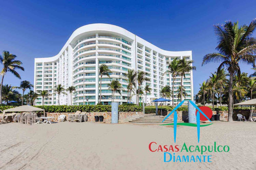 Cad Tikal 705. Oportunidad Por Otis. Depa De Playa Para Restaurar. Terraza Con Vista Frontal Al Mar