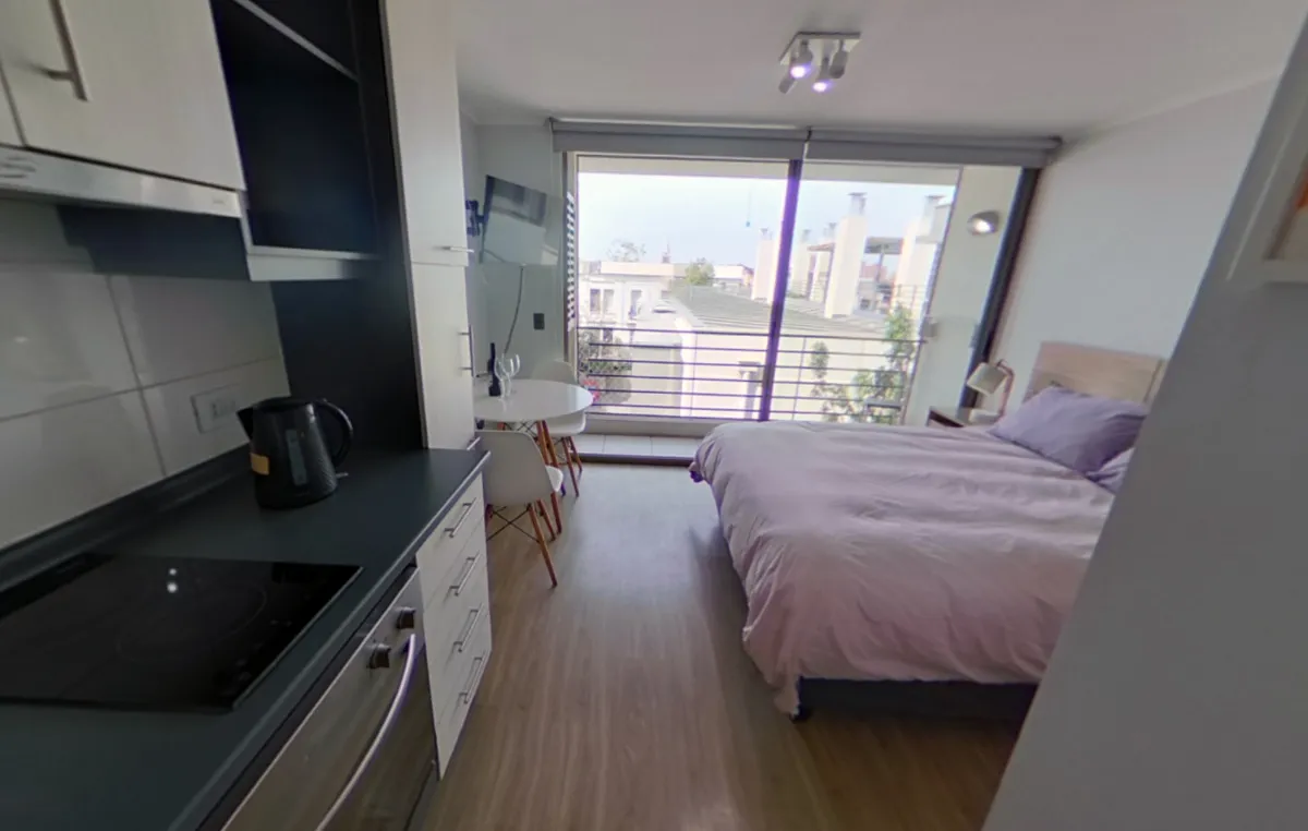 Imagen 2 de 15 de Depto Estudio C/terraza , Barrio Yungay ,5 Pisos C/ Ascensor