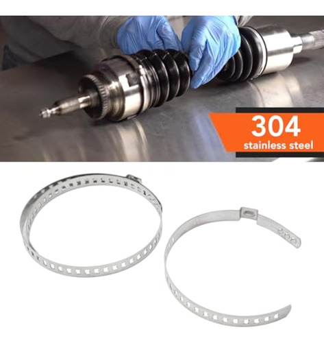 Kit De Abrazaderas De Arranque Cv De Acero Inoxidable, 24