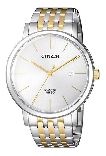 Reloj Citizen Quartz Caballero Dorado M&l Bi5074-56a - S022