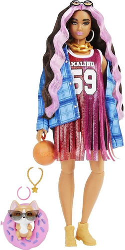 Barbie Fashionistas Extra No. 13 Con Mascota Perrrito