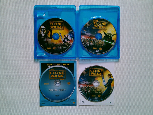 Star Wars - The Clone Wars / Combo + Slipcover Lenticular (Usado)