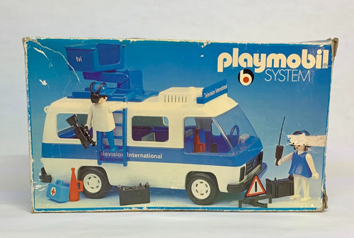 Playmobil 3530 Camioneta De Televisión De 1978 Usada Rtrmx