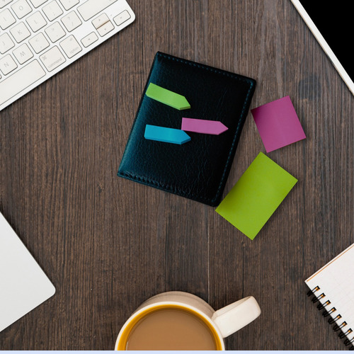 Estuche Con Notas Y Banderas Adhesivas 2000 Post It