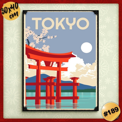 #189 - Cuadro Vintage 30 X 40 - Tokyo Cartel Japon Poster