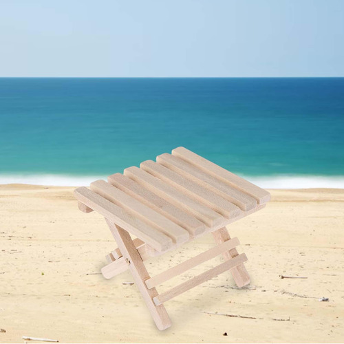 Decoración De Casa De Muñecas De Mesa De Playa En