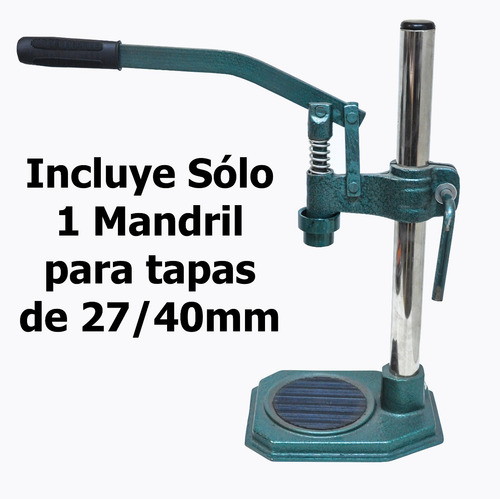 Imagen 2 de 4 de Tapadora De Frascos Botellas Cervezas Blaybar Cimbra Cuotas
