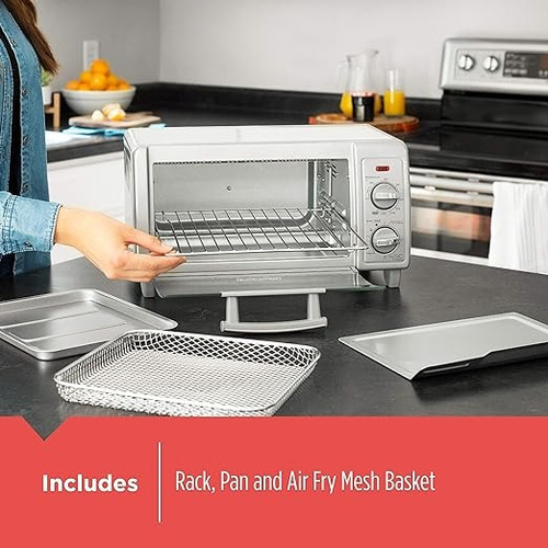Black + Decker - Horno Con Freidora De Aire Black+decker