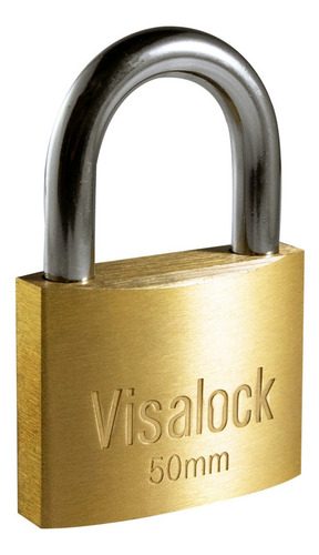 Candado Roma Visalock Latón 50mm